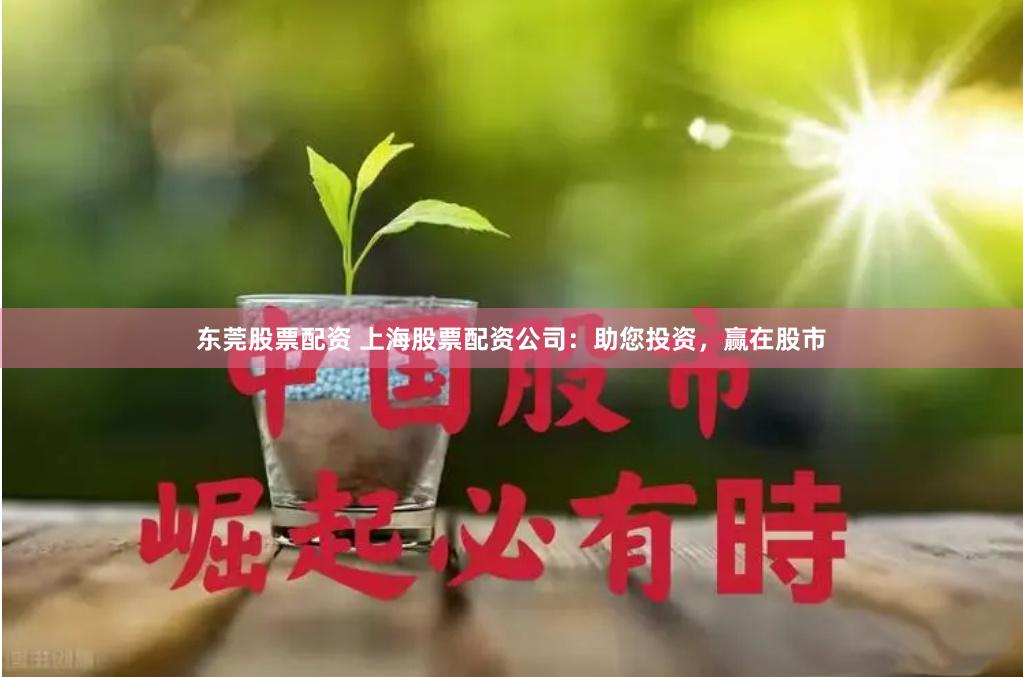 东莞股票配资 上海股票配资公司：助您投资，赢在股市